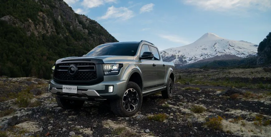 Diseño Exterior GWM Poer P500 HEV