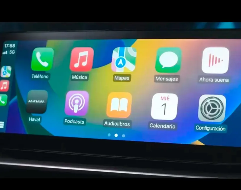 CONEXIÓN APPLE CARPLAY Y ANDROID AUTO