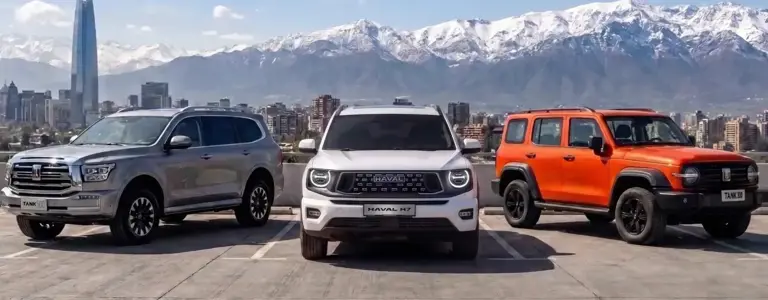 LOS SUV 4X4 DE GWM PARA IR OFF-ROAD: H7, TANK 300 Y TANK 500